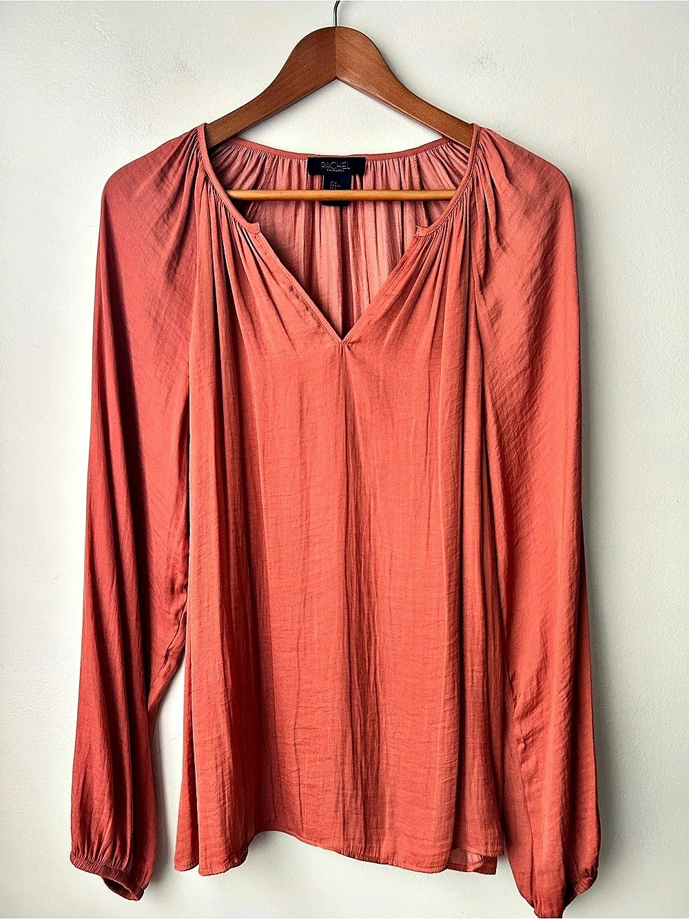 Rachel Roy Women's Blouse in Orang Size Large Like New